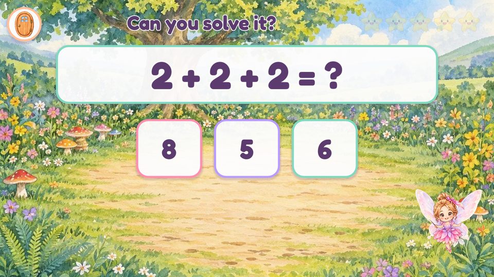 A gentle math question in a meadow